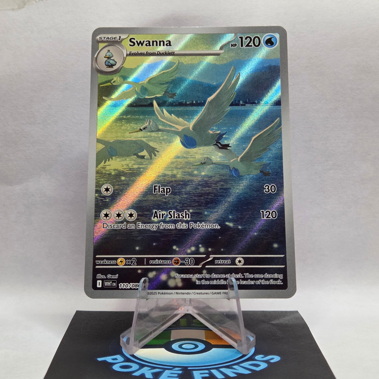 Swanna #110 - White Flare