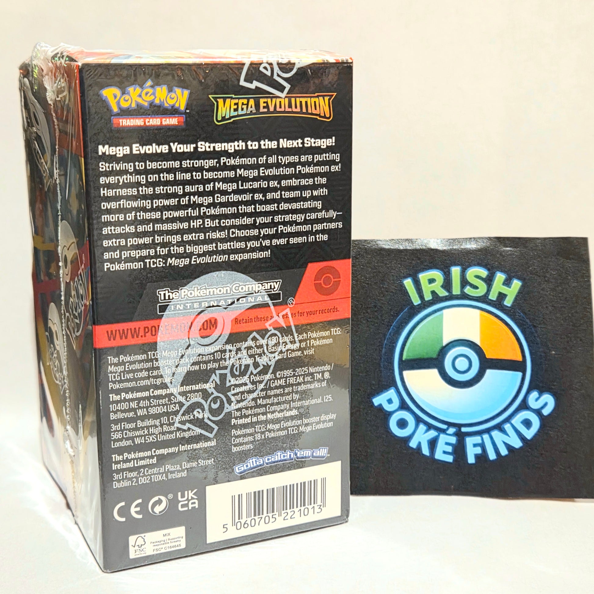 Mega Evolution Half Booster Box (18 Booster Packs) Irish Pok Finds Mega Evolution Half Booster Box (18 Booster Packs) Irish Pok Finds