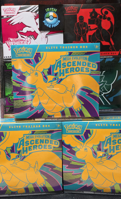Mega Evolutions Ascended Heroes Elite Trainer Box (ETB)