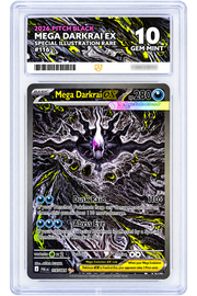 116 Mega Darkrai ex - Pitch Black - ACE 10 (GEM MINT)