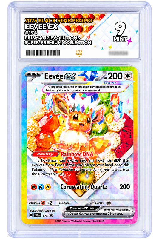 174 Eevee ex - Prismatic Evolutions SPC Promo - ACE 9 (MINT)