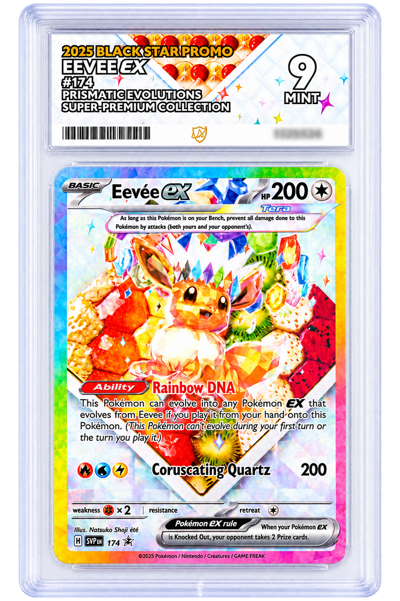174 Eevee ex - Prismatic Evolutions SPC Promo - ACE 9 (MINT)