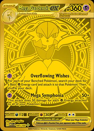 187 Mega Gardevoir ex - Mega Evolution
