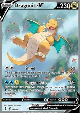 192 Dragonite V -  Evolving Skies