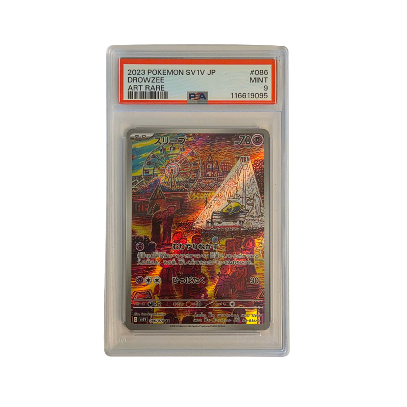 Drowzee Violet Ex 086/078 - PSA 9 GEM MINT (Japanese)