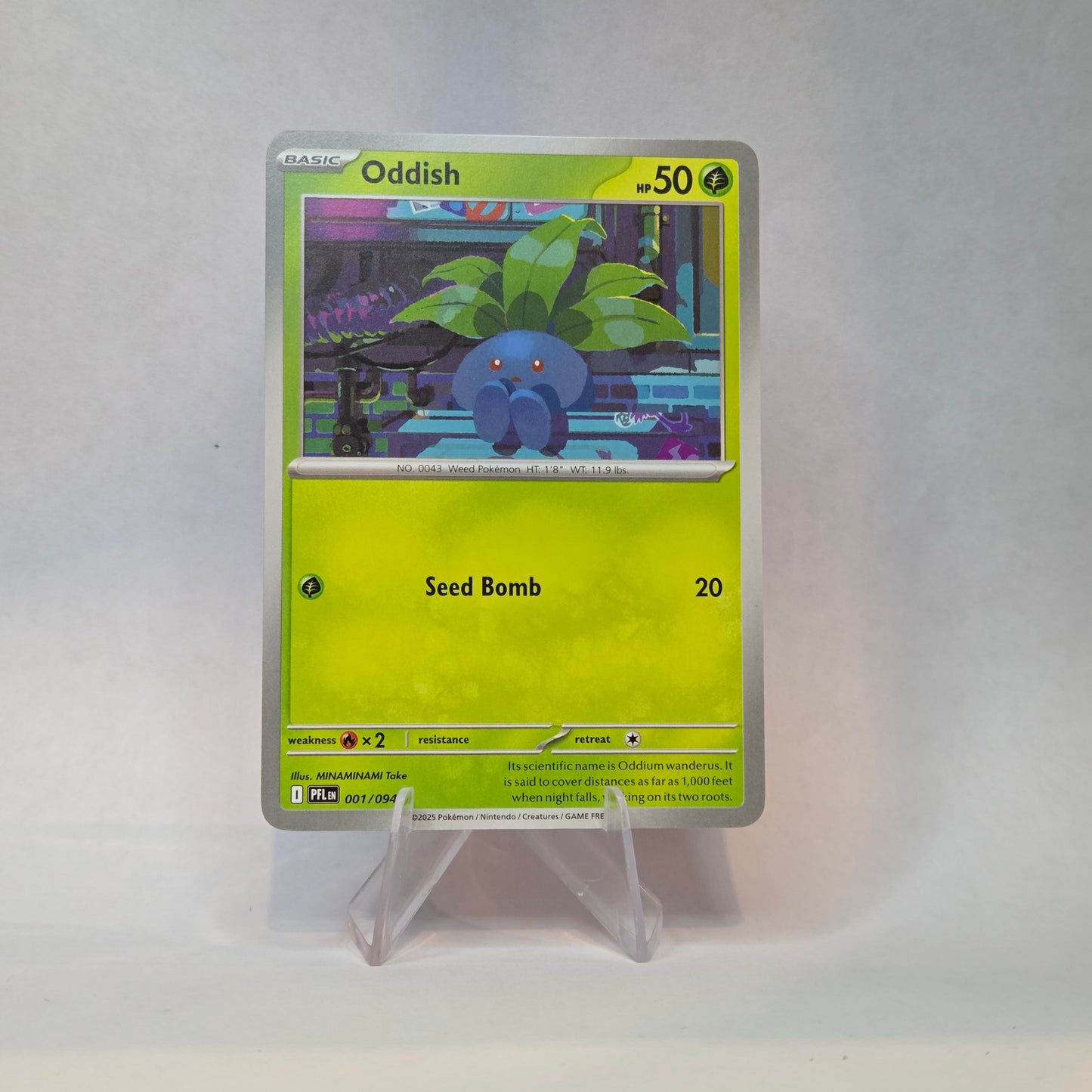 Oddish #001 - Phantasmal Flames