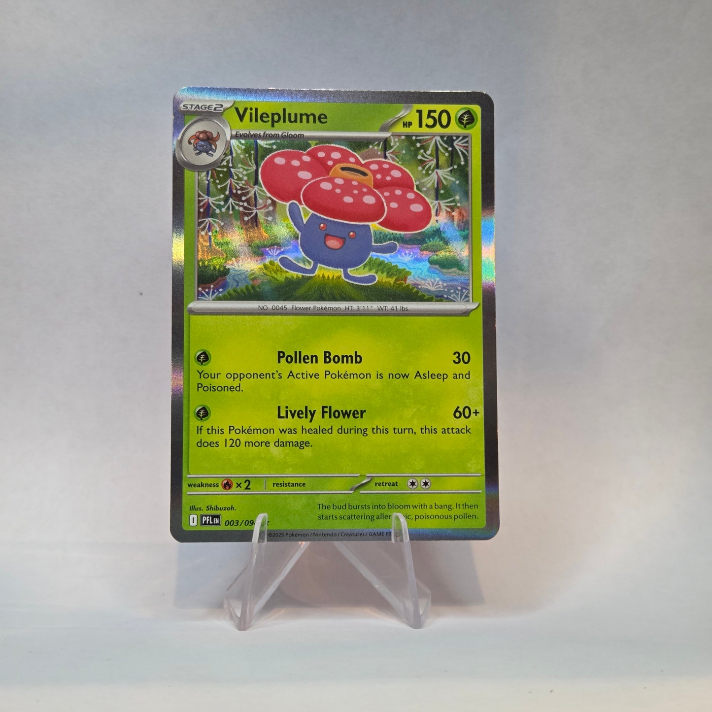 Vileplume #003 - Phantasmal Flames