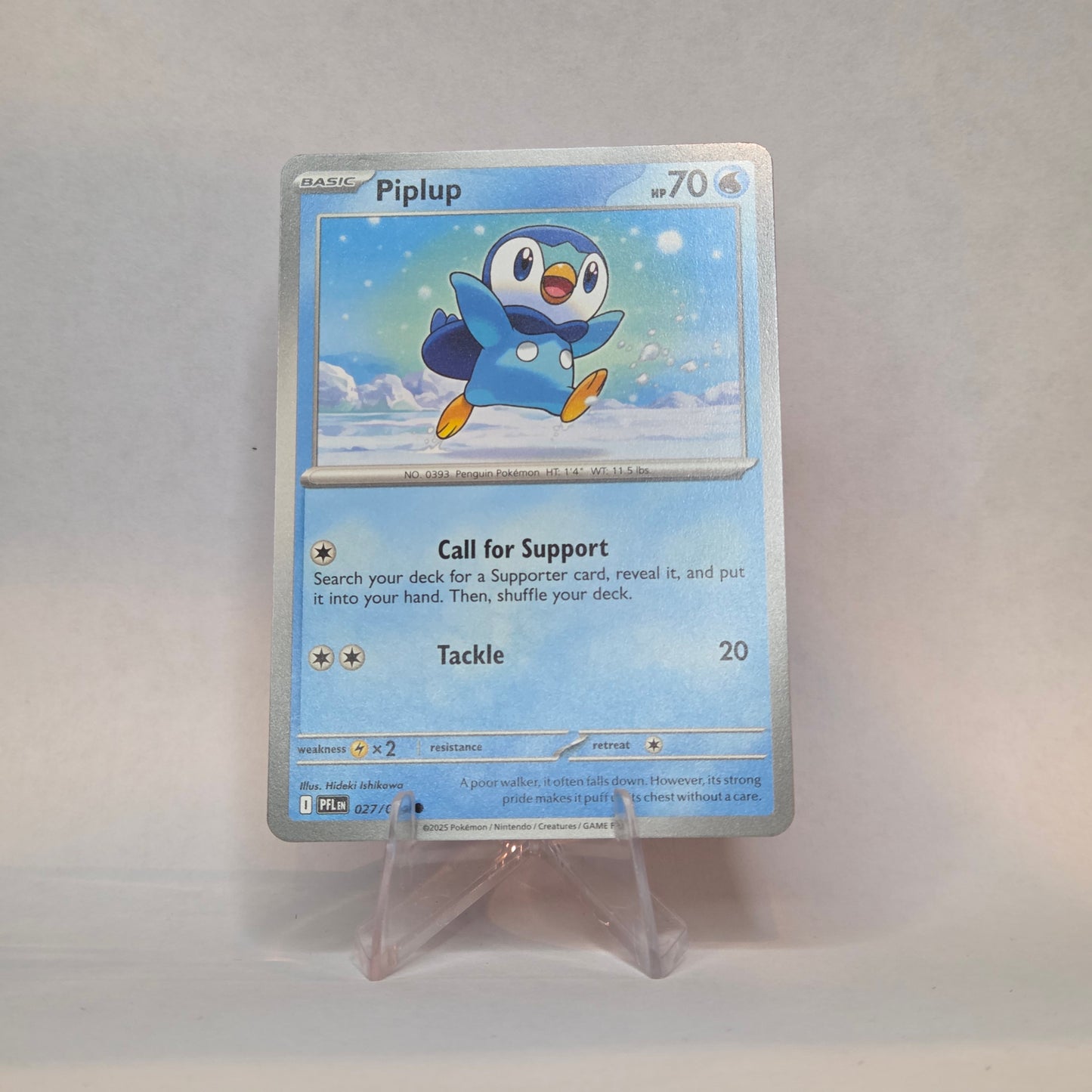 Piplup #027 - Phantasmal Flames