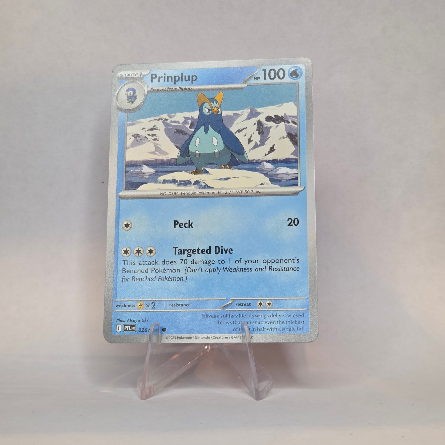 Prinplup #028 - Phantasmal Flames