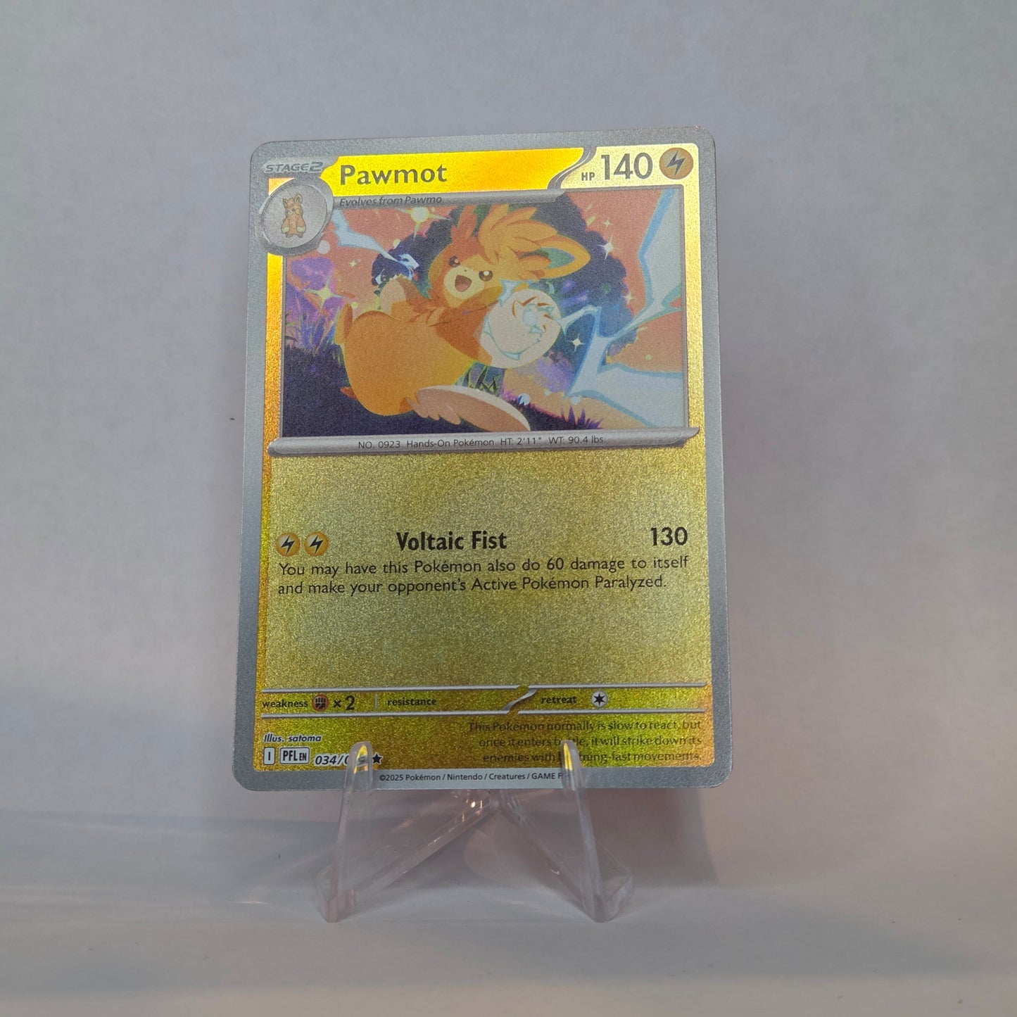 Pawmot #034 - Phantasmal Flames