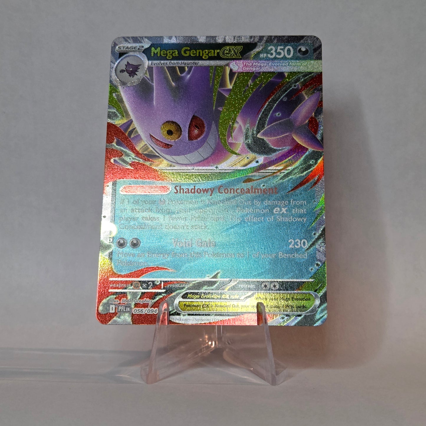 Mega Gengar ex #056 - Phantasmal Flames