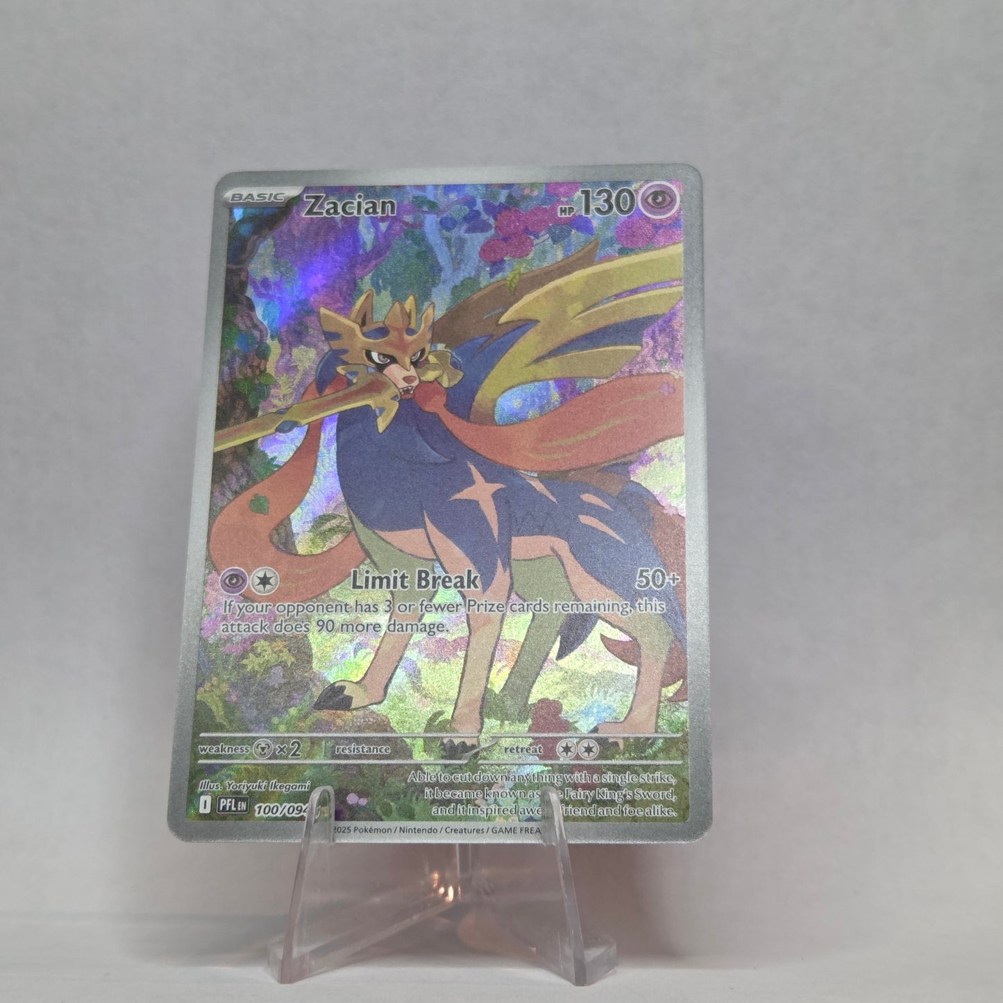 Zacian (Full Art) #100 - Phantasmal Flames