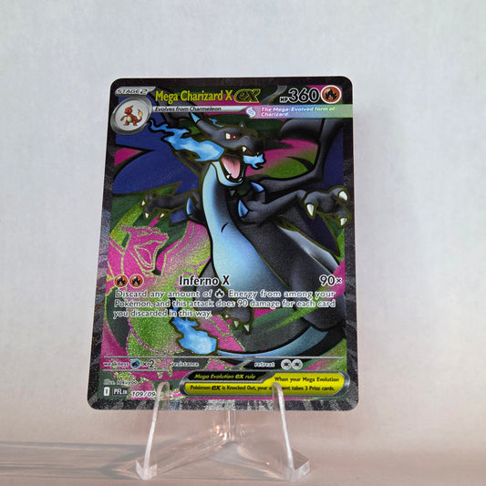 Mega Charizard X ex (Full Art) #109 - Phantasmal Flames