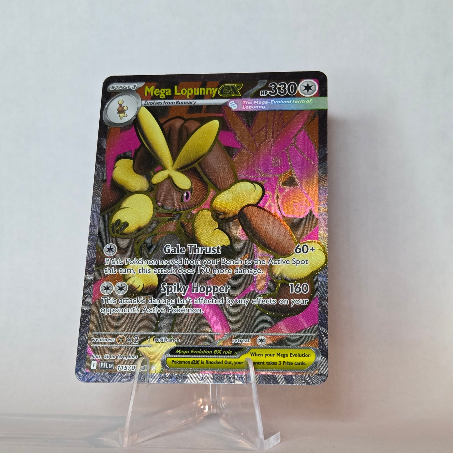 Mega Lopunny ex (Full Art) #115 - Phantasmal Flames