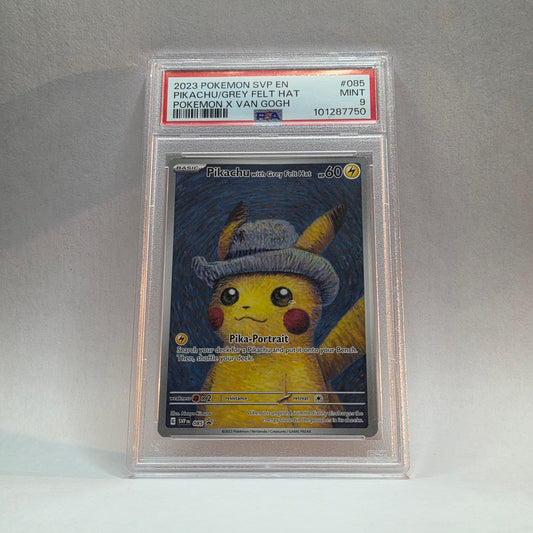 Pikachu with Grey Felt Hat #85 Black Star Promo (PSA 9)