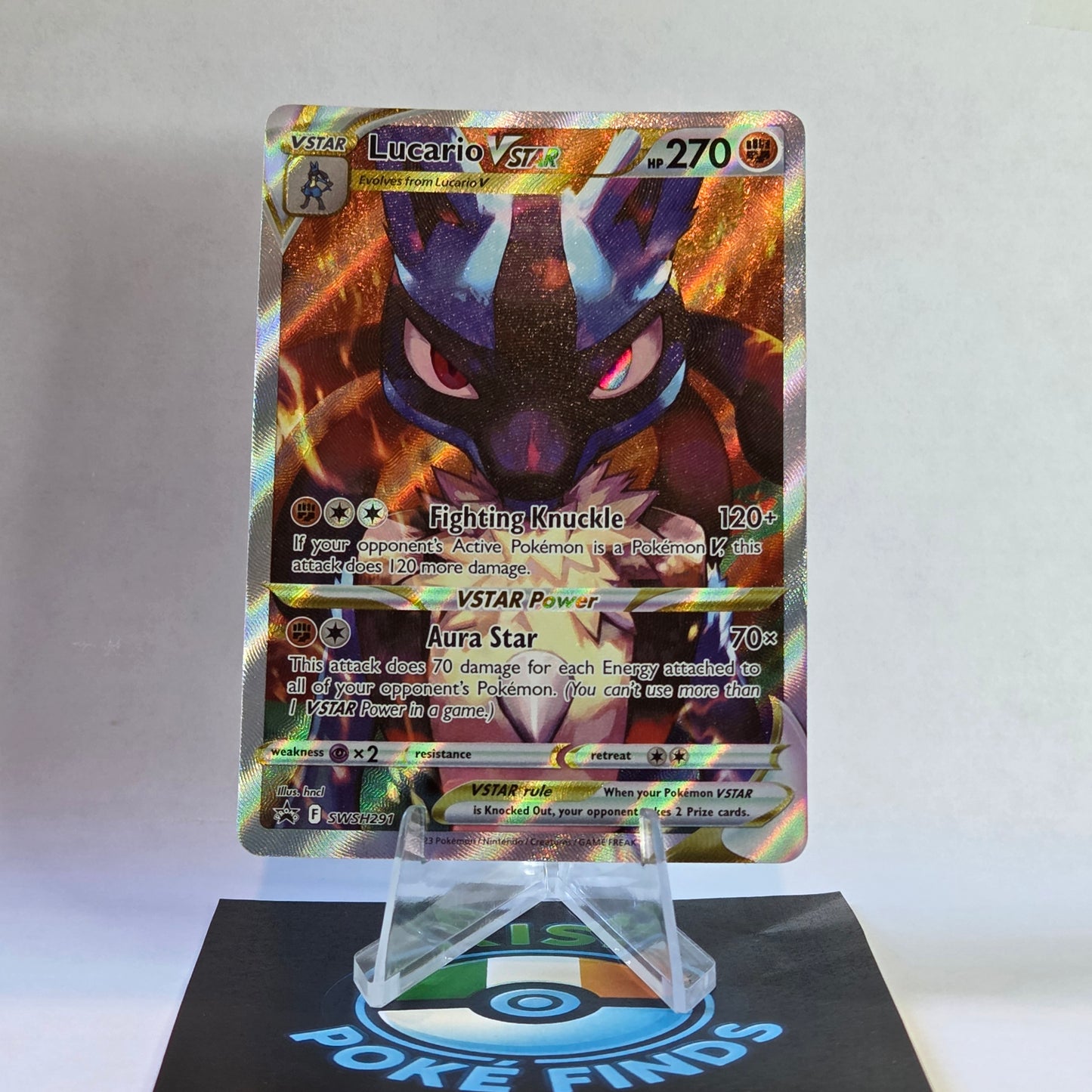 Lucario VSTAR (SWSH 291) Sword & Shield Crown Zenith Promo