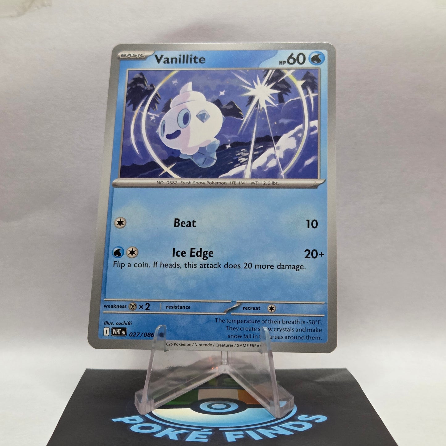 Vanillite #027 - White Flare