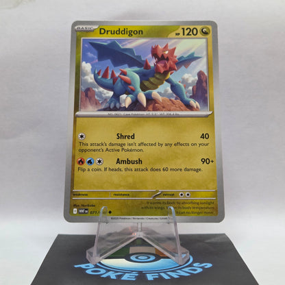 Druddigon #071 - White Flare