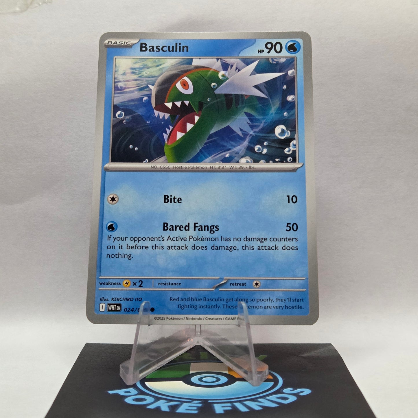 Basculin #024 - White Flare