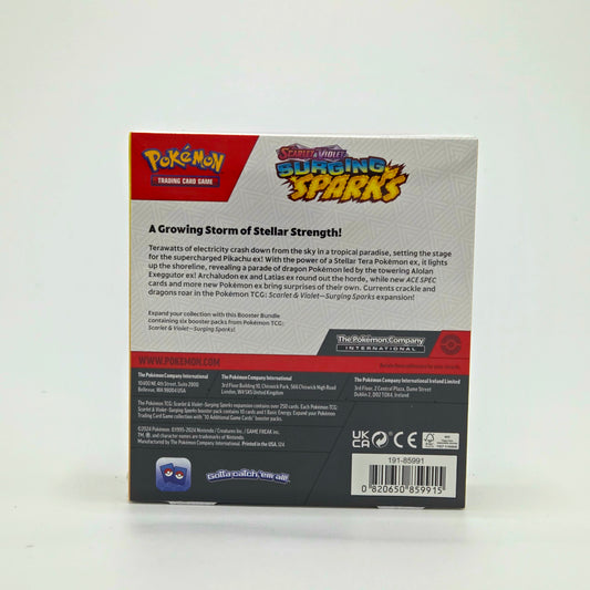 Scarlet & Violet Surging Sparks Booster Bundle