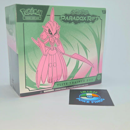Scarlet & Violet Paradox Rift Crimson & Purple Elite Trainer Box (ETB)