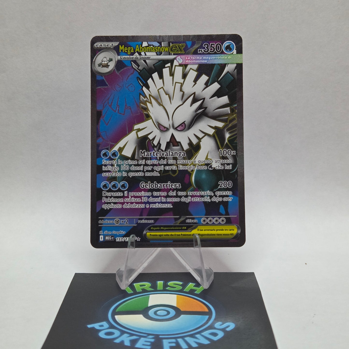 Mega Abomasnow ex #157 - Mega Evolution