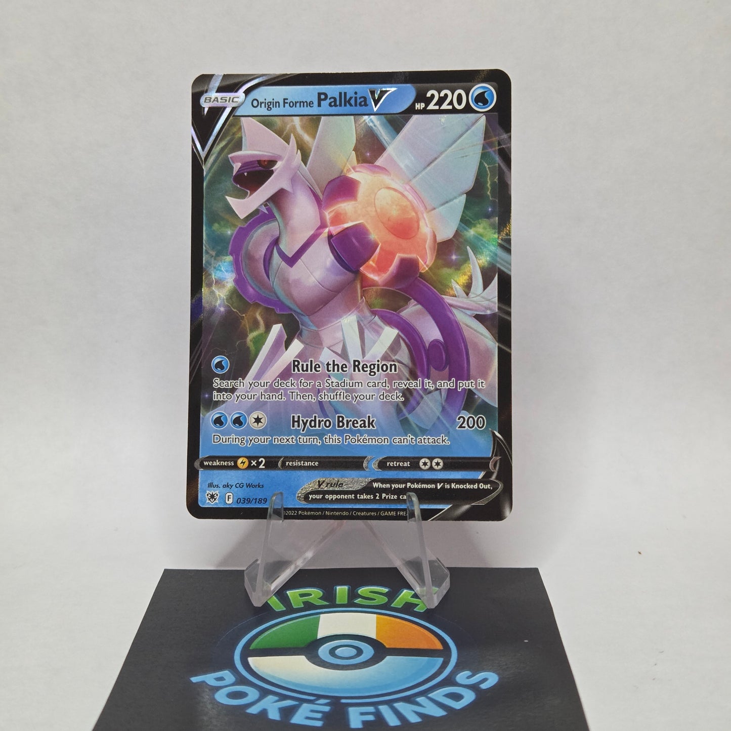 Origin Forme Palkia V #039 - Astral Radiance