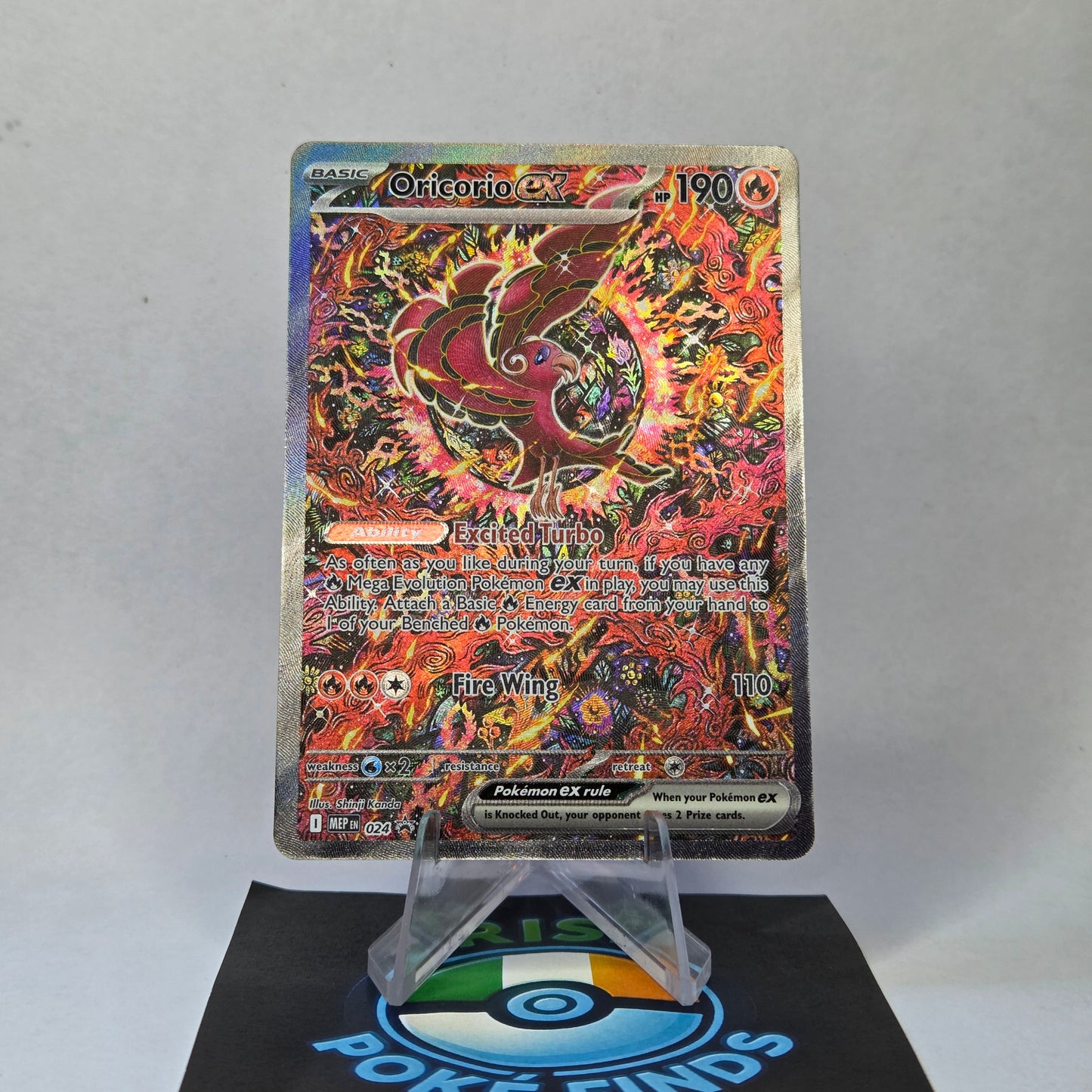 Oricorio ex (MEP 024) Black Star Promos - Mega Evolutions