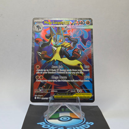 Mega Lucario ex #160 (Full Art) - Mega Evolution