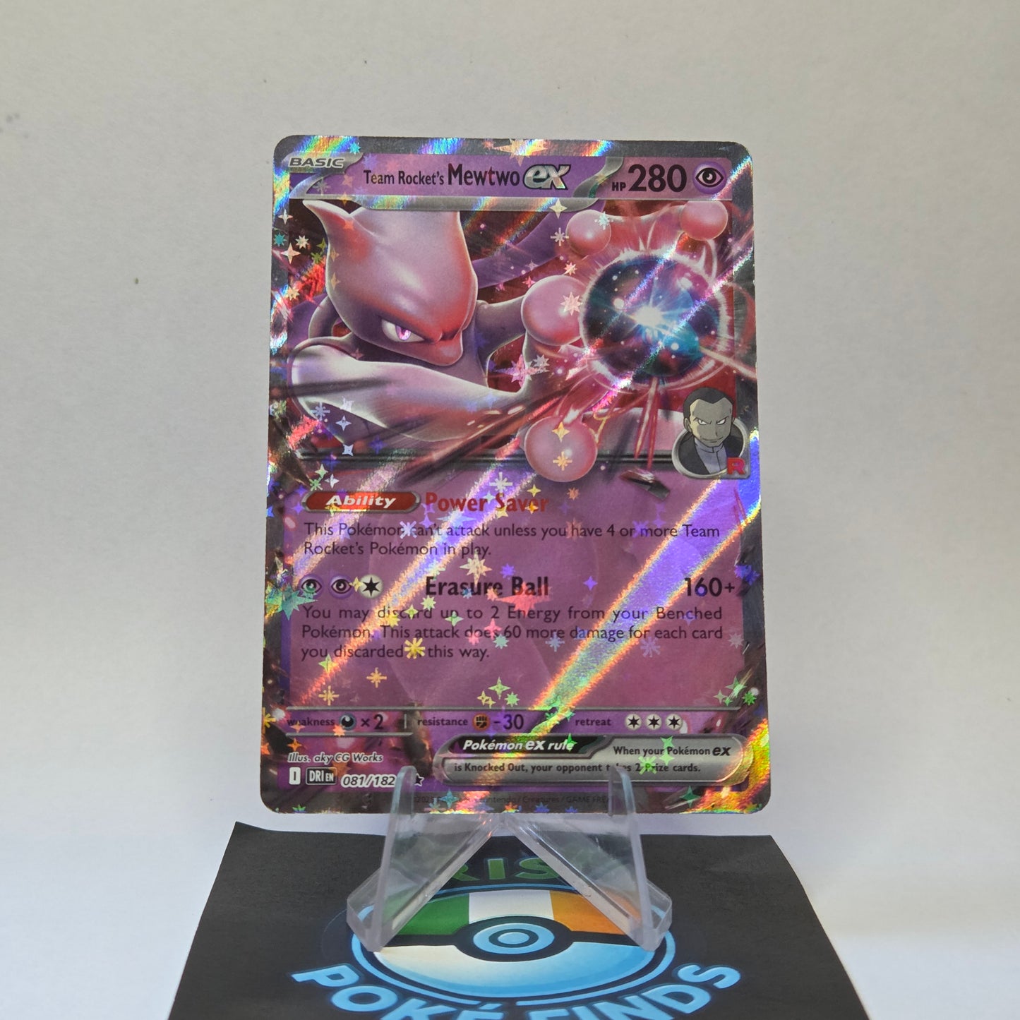 Team Rocket's Mewtwo ex #081 - Destined Rivals