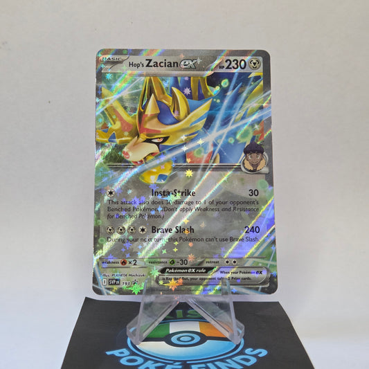 Hop's Zacian ex (SVP 193) Black Star Promo - Scarlet & Violet