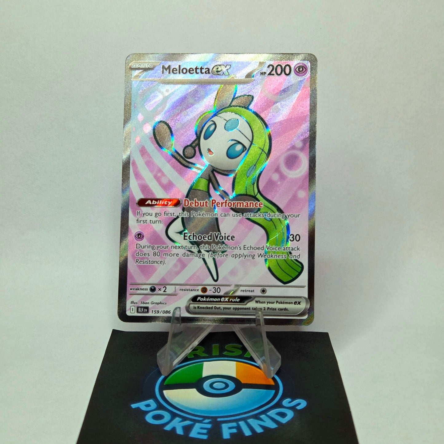 Meloetta ex #159 - Black Bolt