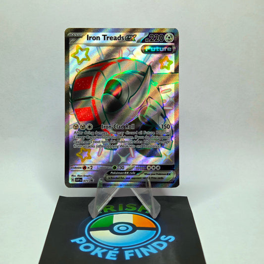 Iron Treads ex #073 (Full Art) Black Star Promo - Scarlet & Violet