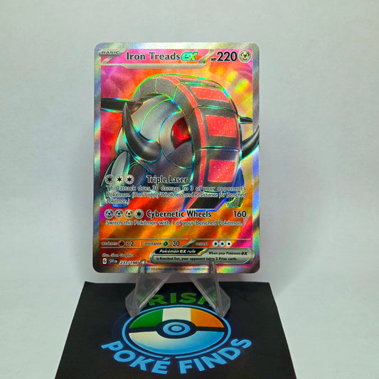 Iron Treads ex #233 (Full Art) - Scarlet & Violet