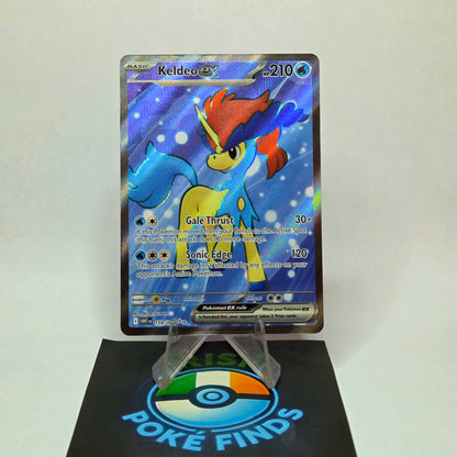 Keldeo ex #159 (Full Art) - White Flare