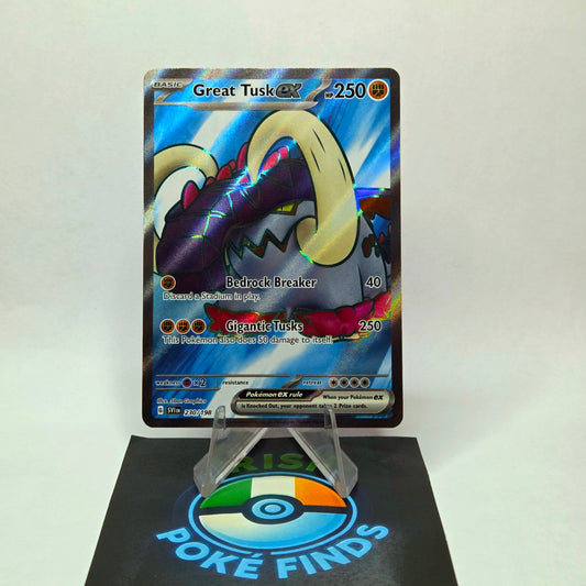 Great Tusk ex #230 (Full Art) - Scarlet & Violet