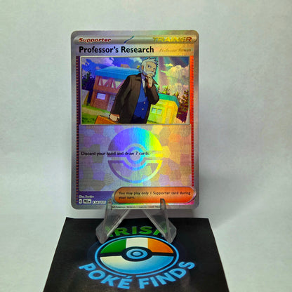 Professor's Research #124 (Professor Rowan) - Prismatic Evolutions