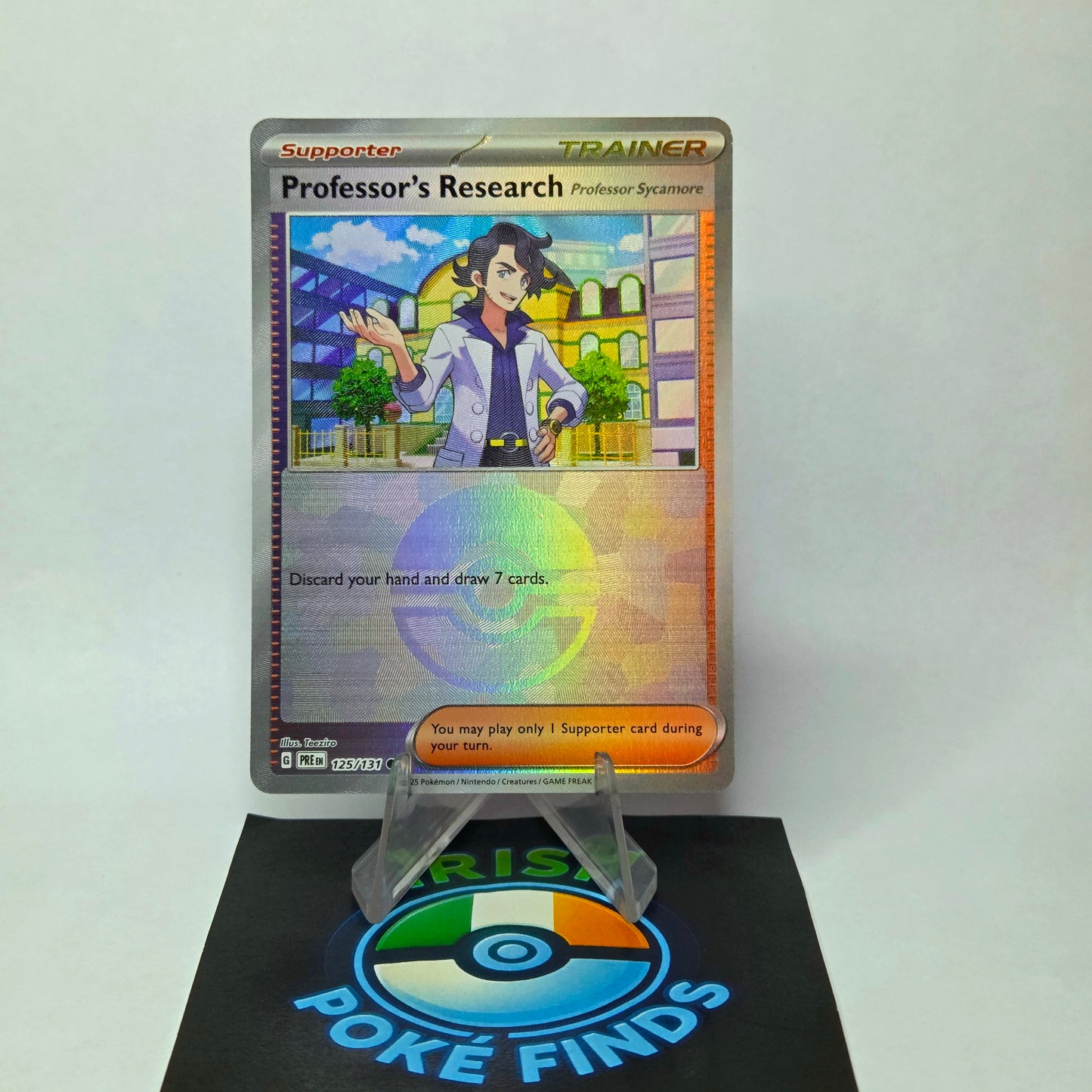 Profressor's Research #125 (Professor Sycamore) - Prismatic Evolutions