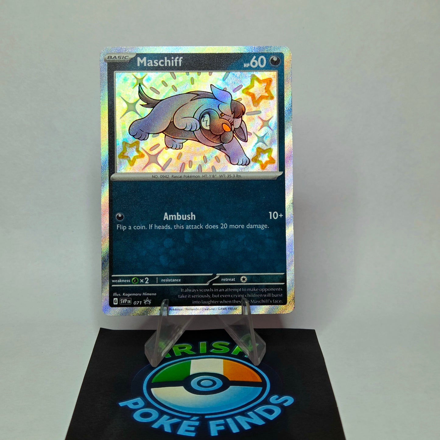 Maschiff #071 SV Black Star Promo - Scarlet & Violet