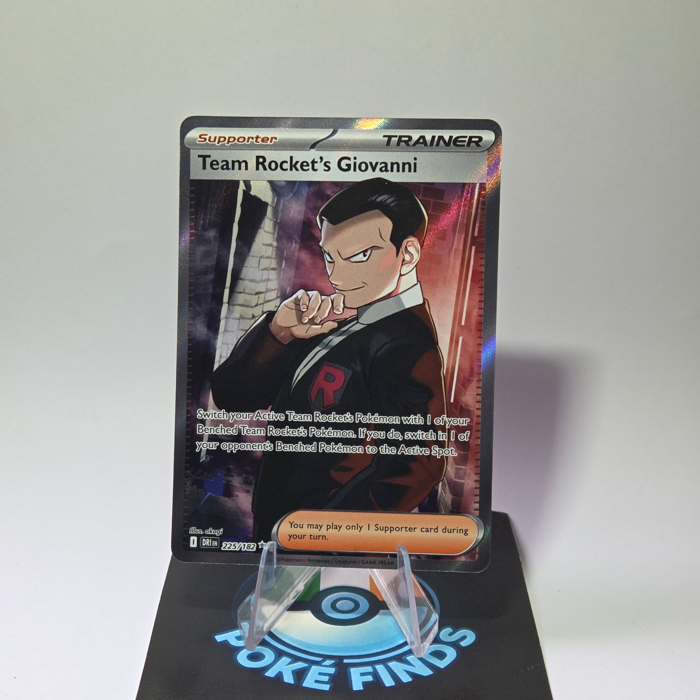 Team Rocket's Giovanni #225 - Destined Rivals