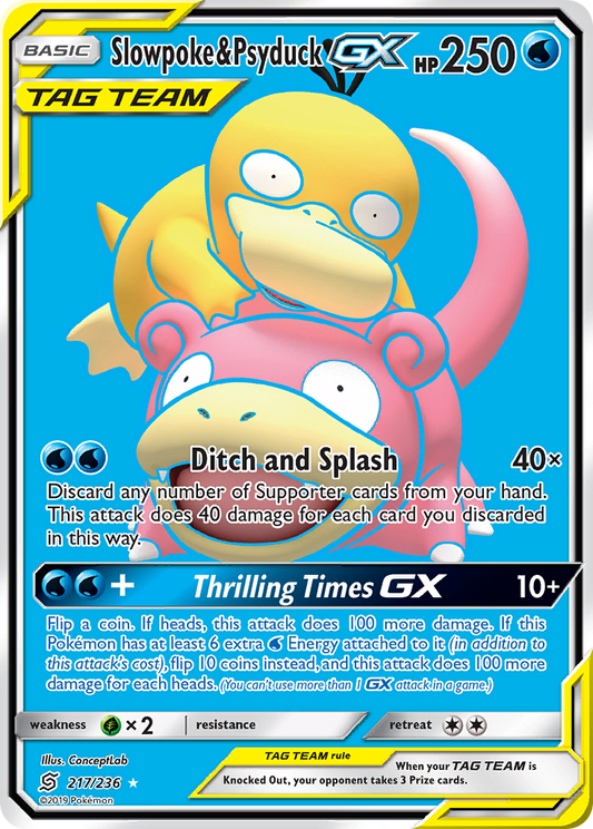 Slowpoke & Psyduck-GX – Unified Minds UNM 217