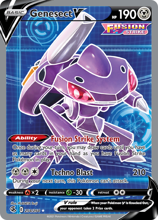 Genesect V – Fusion Strike FST 254