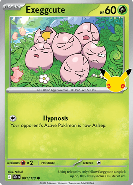 001 Exeggcute - 30th Celebration