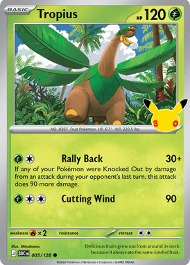 005 Tropius - 30th Celebration