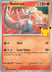 014 Reshiram - 30th Celebration
