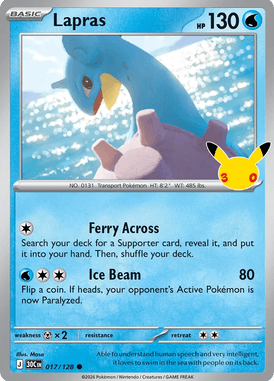 017 Lapras - 30th Celebration