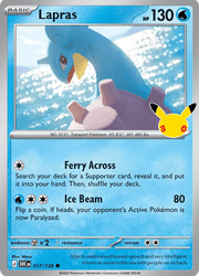 017 Lapras - 30th Celebration