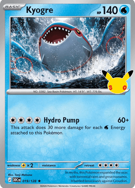 019 Kyogre - 30th Celebration