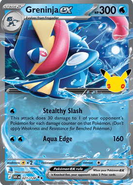 021 Greninja ex - 30th Celebration