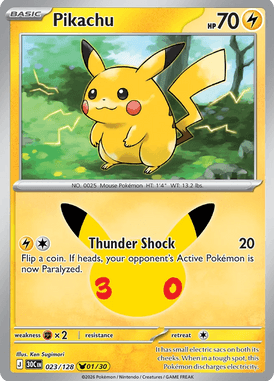 023 Pikachu - 30th Celebration